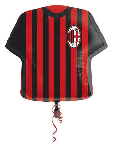 Palloncino supershape squadra milan maglia