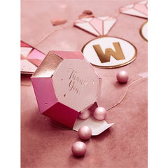 Scatole diamanti, 10x12x11,5 cm, mix (1 confezione / 6 pezzi)