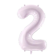 Palloncino in foil numero , 72 cm, viola