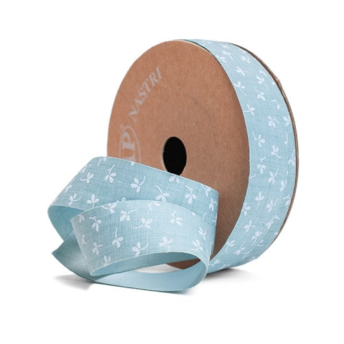 Nastro cotone sweetness 25 mm x 15 mt menta 55