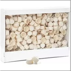 Pirottini bianchi porta confetto 20 x 15 mm 200 pz