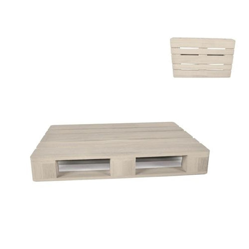 Vassoio in legno pallet naturale 24 x 36 x h. 6 cm