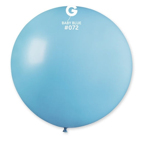 Palloncino 40" g40 celeste baby 072 1 pz