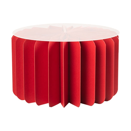 Alzata 180 gr cm 20x12 rosso plast.top
