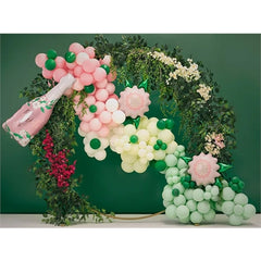 Palloncino in foil bottiglia sposa in arrivo, 49,5x108,5 cm, mix