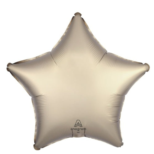 Foil stella anagram 18" satin luxe prosecco