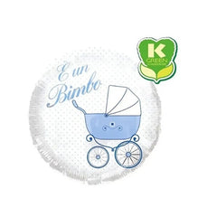 Mylar e'' un bimb0 pois tondo 18"