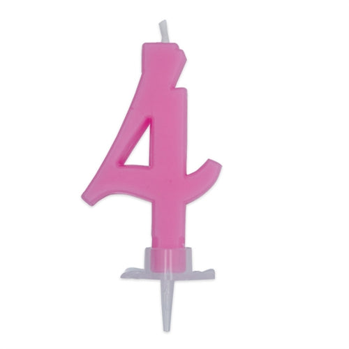 Candeline cera italic ros4 7 cm