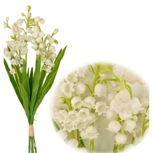 Mughetto artificiale bouquet 37 cm