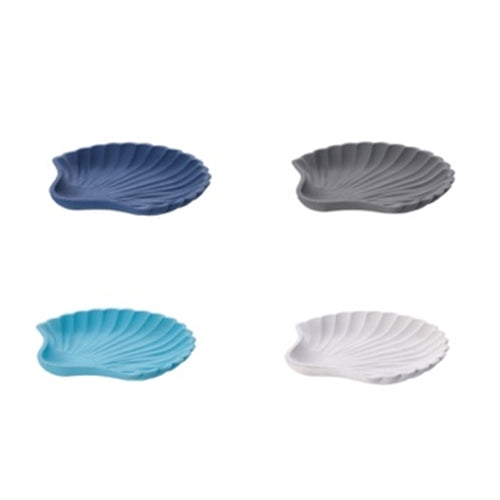 Vassoio decorativa conchiglia colorata 23 x 23 cm