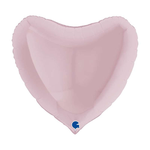 Mylar cuore rosa 36" 90 cm