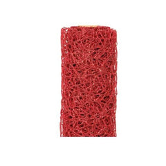 Rotolo oceania 48 x 450 cm glitter rosso
