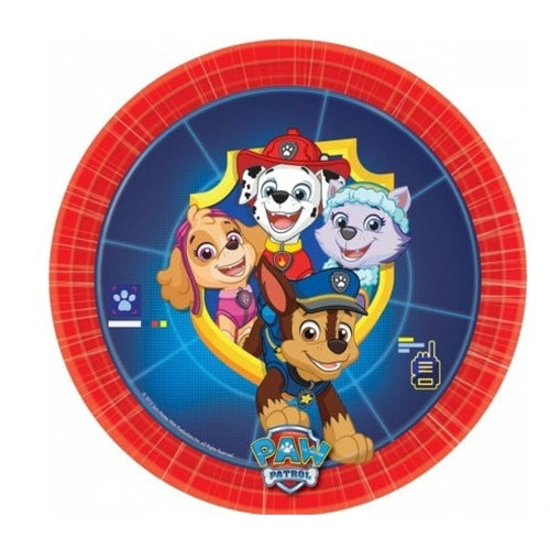 Piatti paw patrol party 8pz