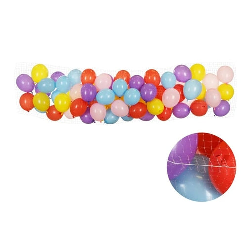Rete per lancio palloncini, 3x1 m