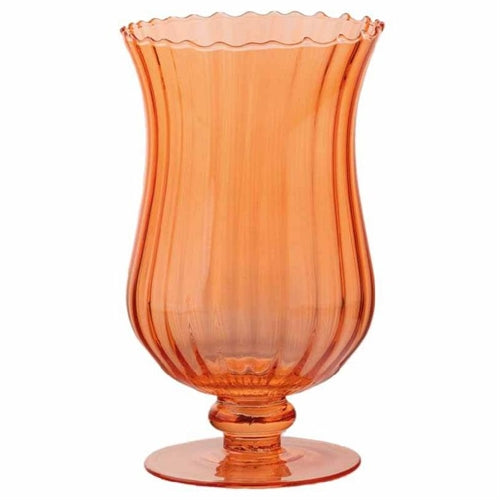 Vaso arancio chiaro memphis d. 18 h. 30