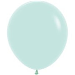 Palloncino sempertex verde pastello 630 18" 25 pz