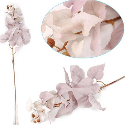 Ramo artificiale di eucalipto 150 cm rosato