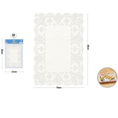 Carta per torta 19x30 cm 20 pz