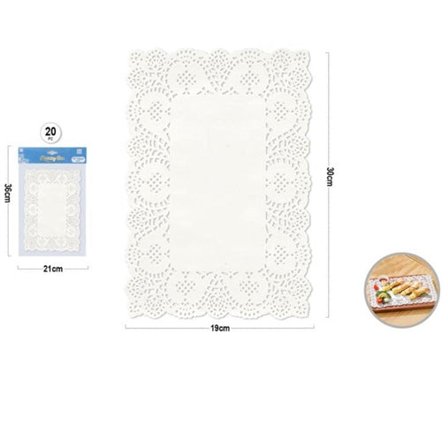 Carta per torta 19x30 cm 20 pz