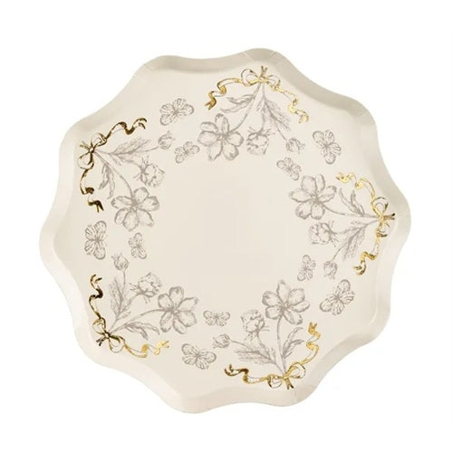 Piatti fiori, 20 cm, mix 6 pz