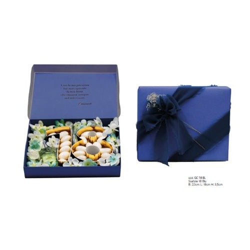 Scatolina 18 anni blu