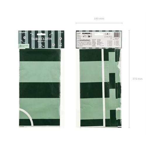 Tovaglia con motivo campo da calcio, 120x180 cm, colori assortiti