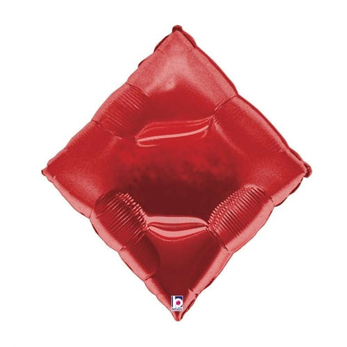 Palloncino 30" quadri poker "casino' diamond"