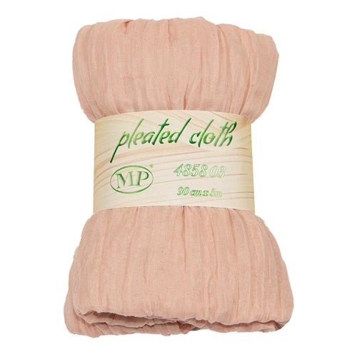 Pleated cloth 90 cm x 3 mt rosa