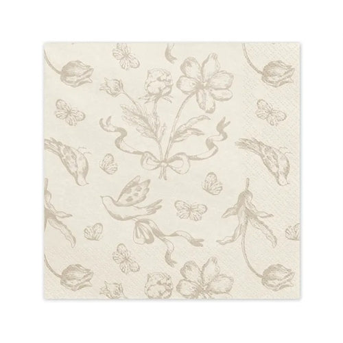 Tovaglioli fiori, 33x33, mix (1 confezione / 12 pz.)