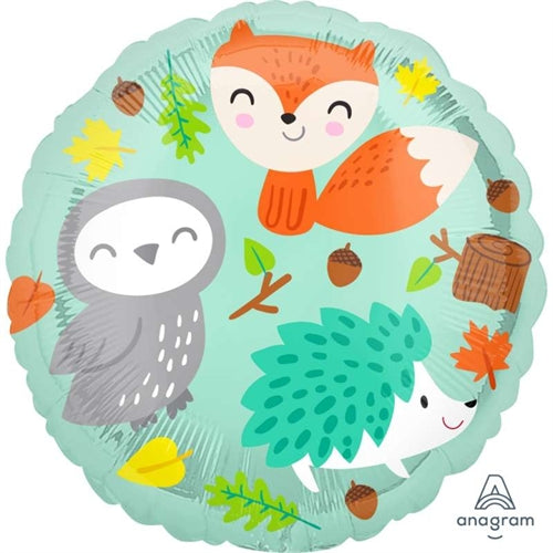 Mylar animali del bosco 18"