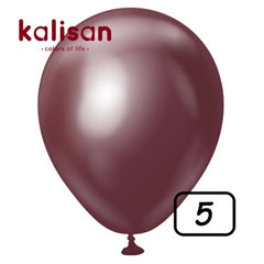 Palloncini in lattice kalisan 5" mirror burgundy