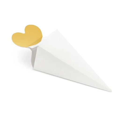 Scatole a forma di cuore, miste, 5,5x18x5,5 cm (1 confezione / 6 pezzi)
