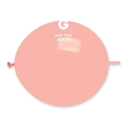 Palloni in lattice gl13 13" link baby rosa 073 50 pz