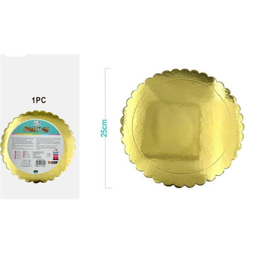 Sottotorta oro diam. 25 cm 1 pz