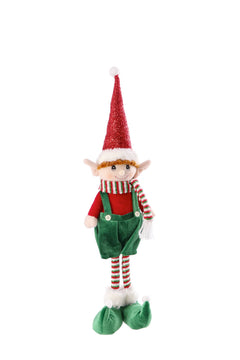 PELOUCHES NATALE ELFO 15 X 11 X H. 53 CM