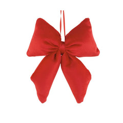 Fiocco velluto rosso da app. 120x150 mm