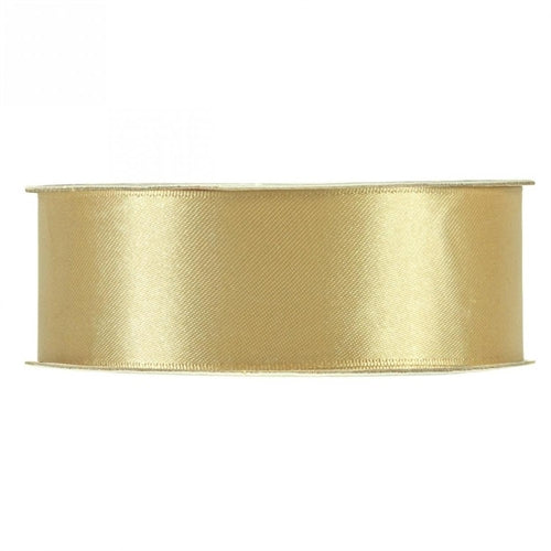 Nastro shining organza 25 mm x 50 mt oro chiaro 05