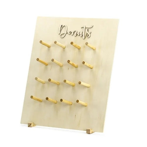 Donut wall, legno naturale, 45x55cm