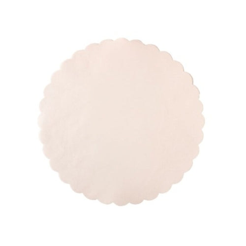 Centrini in carta diam. 30 cm bianco 10 pz