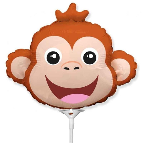 Palloncino in foil 14" mini shape scimmia