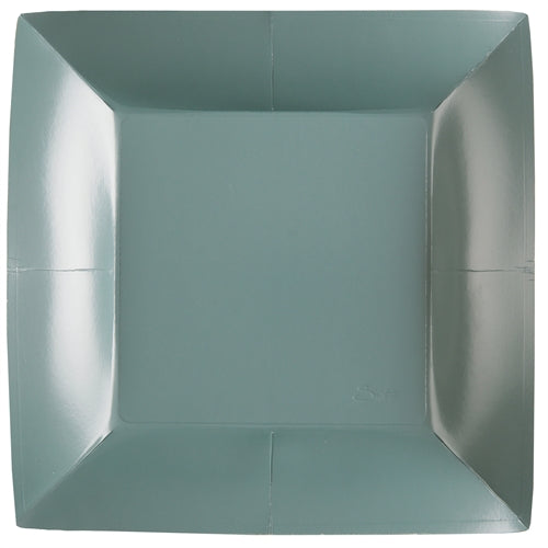 Piatti quadrati eucalipto – 23 × 23 cm – 10 pz