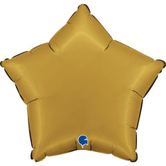 Foil 18" stella satinato oro "gold"