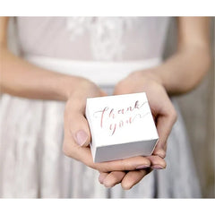 Scatole grazie, bianche, 6x3,5x5,5cm (1 confezione / 10 pz.)