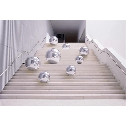 Mirror ball silver 60 cm