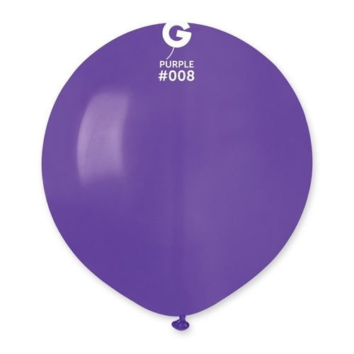 Palloncini g19 19" viola 008 25 pz