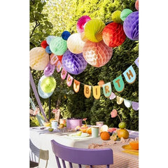 Banner buon compleanno, mix, 163x12 cm