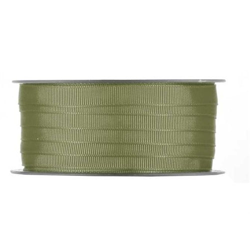 Nastro gros grain verde salvia 23 10x50 mt