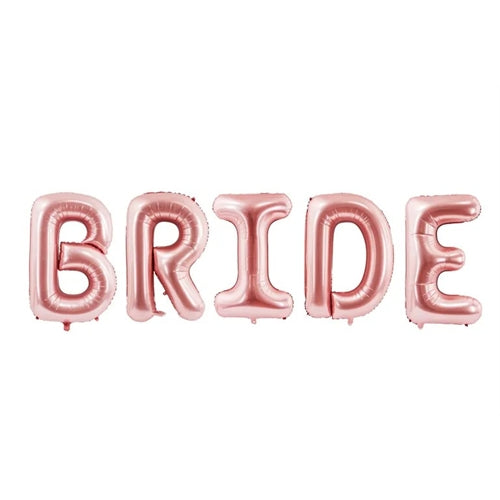 Palloncino foil sposa, 280x86cm, oro rosa