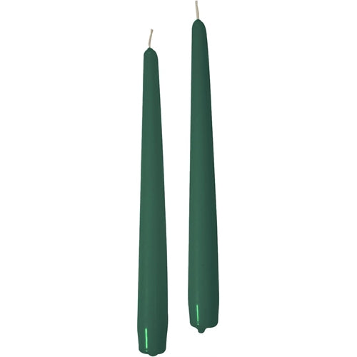 Candele a stelo diam.22 mm  h.300 mm conf. 6 pz verde petrolio