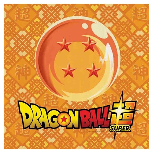 Tovaglioli dragon ball 20 pz 33x33 cm